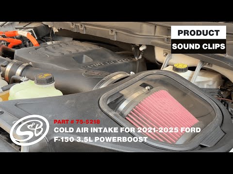 Cold Air Intake For 2021-2026 Ford F-150 3.5L PowerBoost video
