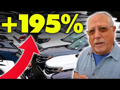 IT BEGINS! The Car Market CRASH Of 2024 | Inventory SPIKES 195%