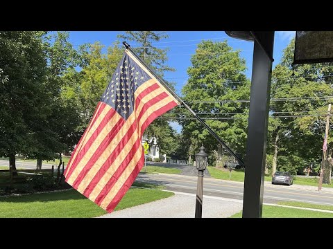 2023 premium flag pole to show your American pride!