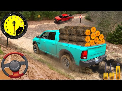 Offroad Jeep Driving Simulator - SUV 4x4 Cargo Prado Driving 2024 - Android GamePlay