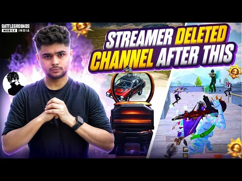 Youtuber Deleted his channel after this | Bixi OP vs Pro Streamers | BGMI