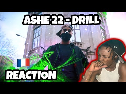 AMERICAN REACTS TO FRENCH DRILL RAP! ASHE 22 - DRILL