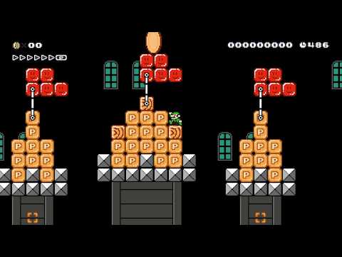 Bowser Jr. Castle / クッパJr.のおしろ by あっきくん(´ ∀`) - Super Mario Maker 2 - No Commentary 1cb 022020