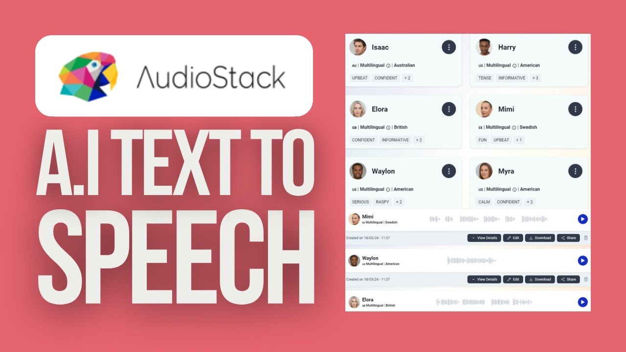 AudioStack tutorial