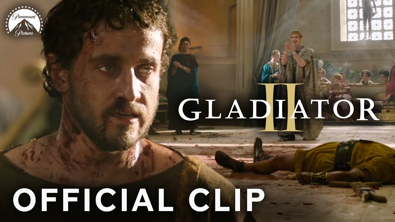 Lucius and Emperor Geta Meet ft. Paul Mescal & Joseph Quinn