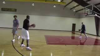 Hakeem Olajuwon Training Session with Brook Lopez & Robin Lopez
