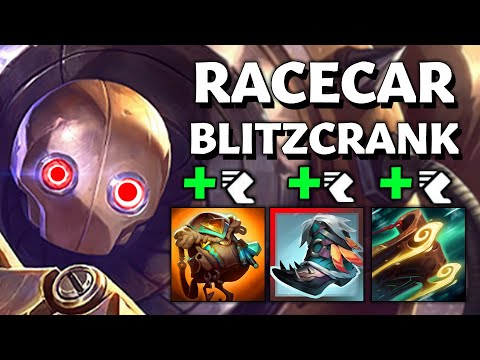 Unhinged lunatic plays blitzcrank support at MAXIMUM SPEED