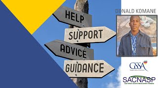 SACNASP/GSSA Mentorship Programme Talk - Donald Komane