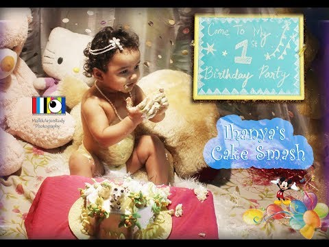 Ihanya's cake smash Candids By iMageRudy Photography