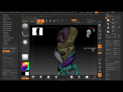 Mastering Zbrush Creating amazing props and characters pt 45 character Proportion