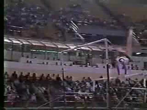 Natalia Kalinina - 1990 European Championships AA - Uneven Bars