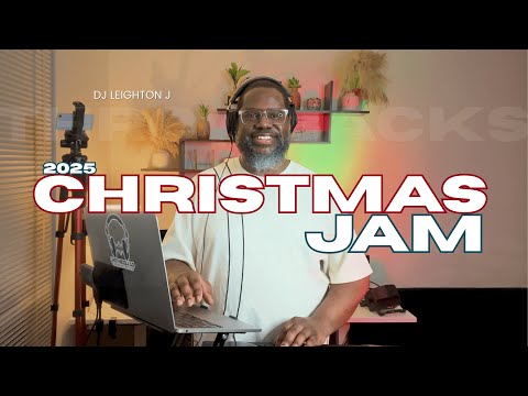 DJ Leighton J | 2025 Christmas Jam | 1990s & 2000s R&B Blends | Christmas classics
