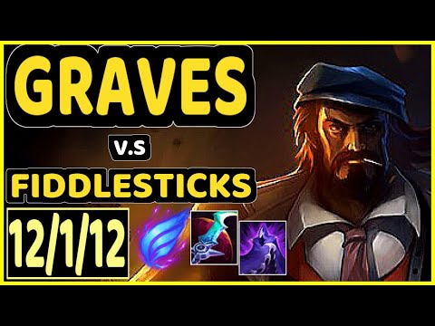 PUNCH (GRAVES) vs FIDDLESTICKS - 12/1/12 KDA JUNGLE CHALLENGER GAMEPLAY - KR