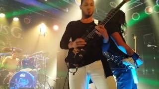 GUS G. & ANGEL VIVALDI.  Game of Thrones & Crazy Train. @ Count's Vamp'd Rock Bar in Las Vegas. 2016