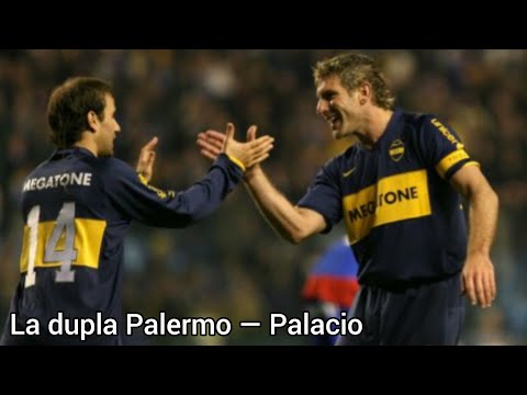 La dupla Martín Palermo - Rodrigo Palacio