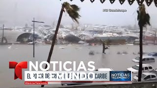 Huracán Irma azota a Puerto Rico