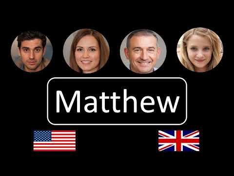 How to pronounce Matthew