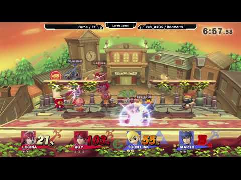 Smash 4: Fume/Ez V RedVolta/kev_aROS - Ascendance 93 Tournament SSB4