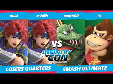 Infinity Con 2021 Doubles Winners Finals - Kola & Mugen Vs. KirbyKid & RJ - SSBU Ultimate Tournament