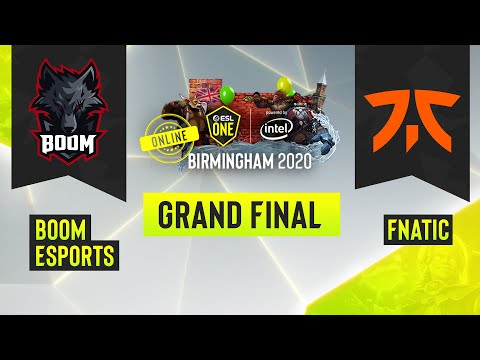 Dota2 - Fnatic vs. BOOM Esports - Game 3 - ESL One Birmingham 2020 - Grand Final - SEA