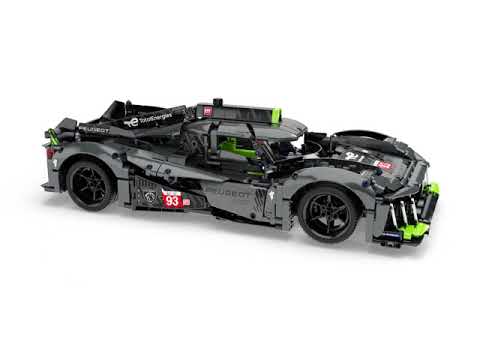 Vidéo LEGO Technic 42156 : Peugeot 9X8 24H Le Mans Hybrid Hypercar