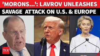 'LISTEN YOU MORONS....': Sergey Lavrov Unleashes Fire On U.S. & Europe In Roaring Ukraine War Speech