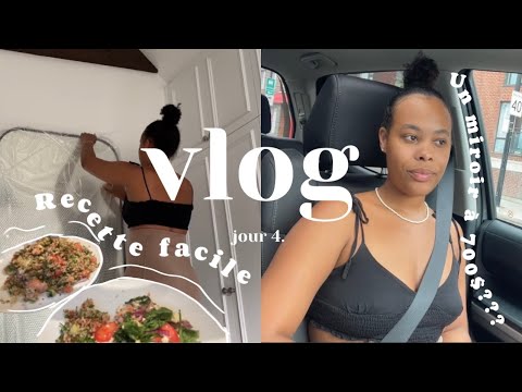 DAILY VLOG | Jour 4: design intérieur pour un client, achat de déco & recette facile