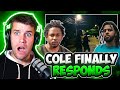 COLE ADDRESSES KENDRICK DRAKE Rapper Reacts To J Cole Port Antonio FIRST REACTION