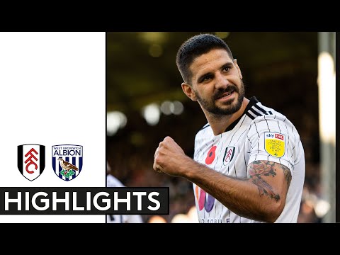 Fulham 3-0 West Brom | EFL Championship Highlights | Mitrović Bags Second Hat-Trick of the Season!
