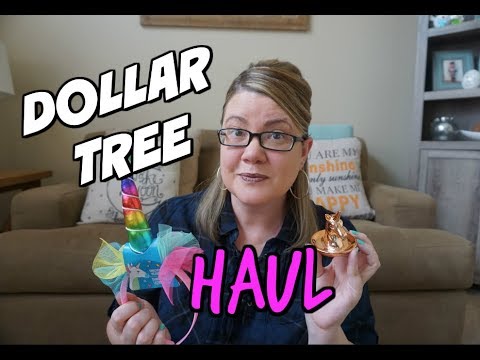 DOLLAR TREE HAUL | Lots of New Finds!!  3/28/18 😍 Video