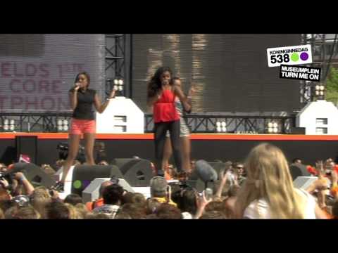 538 Koninginnedag Museumplein Amsterdam X-factor Finalisten