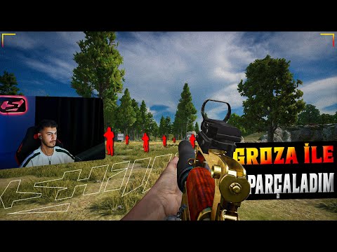 SUSTURUCULU GROZA İLE PARÇALADIM!!| #shilla #pubg