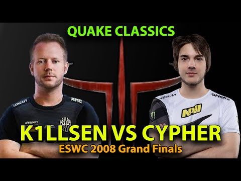 Classic Quake Matches: Cypher vs k1llsen ESWC Finals 2008