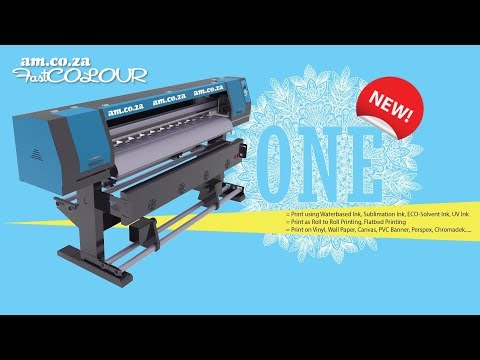 Introducing FastCOLOUR ONE, One Printer for UV and ECO-Solvent Ink, for Roll-to-Roll and Flatbed
