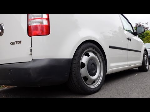 LOWERED MY VW CADDY! #OEM+
