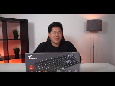 [Product] AORUS K9 Optical Gaming Keyboard | First Look