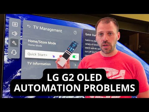 LG G2 OLED Control4 Automation Problems | 4K HDR TV Failure to Start & Control Lag