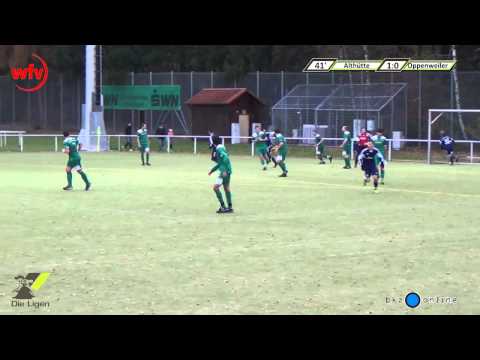 TSV Althütte - SG Oppenweiler Strümpfelbach: Die Zusammenfassung (30.11.2014)