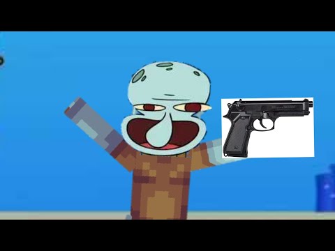 Squidward Has A Gun but its Minecraft
