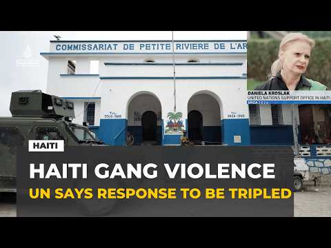 UN official says Haiti's anti-gang force set to nearly triple
