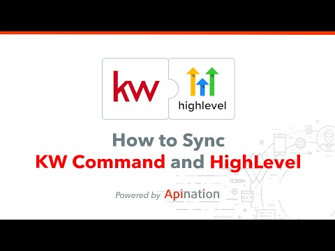 How to Sync HighLevel and KW Command — Create a two way sync from HighLevel to Command