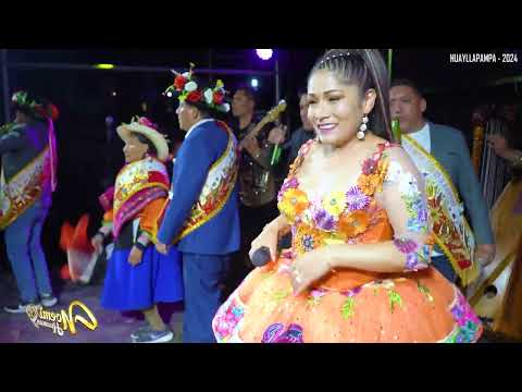 NOEMI HUAMAN EN HUAYLLAPAMPA 18 DE AGOSTO 2024 CAPITANA OLINDA PAICO DE JESUS .