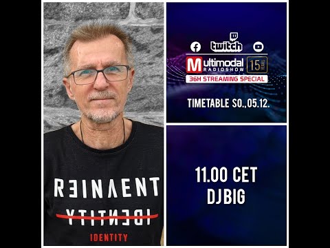 Techno Mix 2021 - DJ Big for 15 years of @MultimodalMusic Marathon Part 15/20