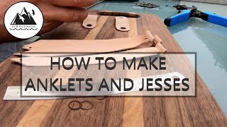 FALCONRY HOW TO MAKE ANKLETS AND JESSES - ACR OUTDOORS