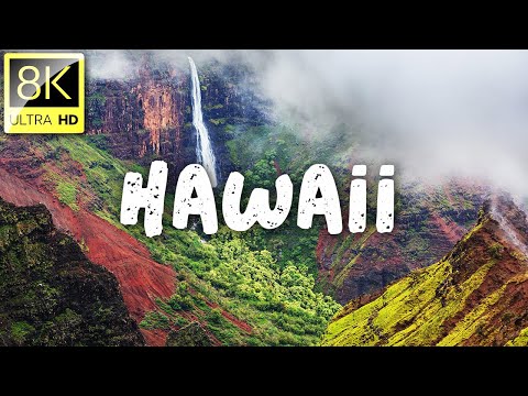 Amazing Hawaii, USA 🇺🇸 in 8K ULTRA HD (60 FPS) | Relaxation Film With Relaxation Music