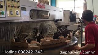 MAY TUOPEE TUBI CHEP HINH 2 trục cha nhám 100inh