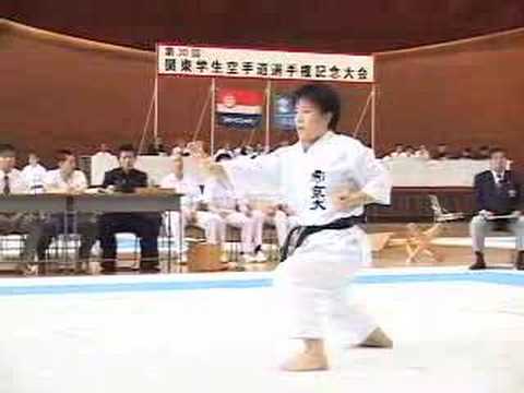 Teikyo U. Karate team -- KATA (7)