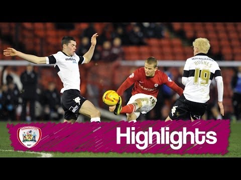 Barnsley 1 Derby County 2 Highlights - Championship 2013/2014