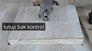membuat bak kontrol lantai keramik #manhole #bakkontrol #diy