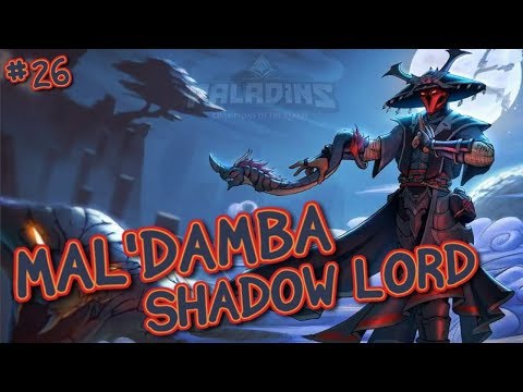 Paladins #26 - Battle Pass Ninja - Battle Pass 2 - Mal'Damba - Shadow Lord